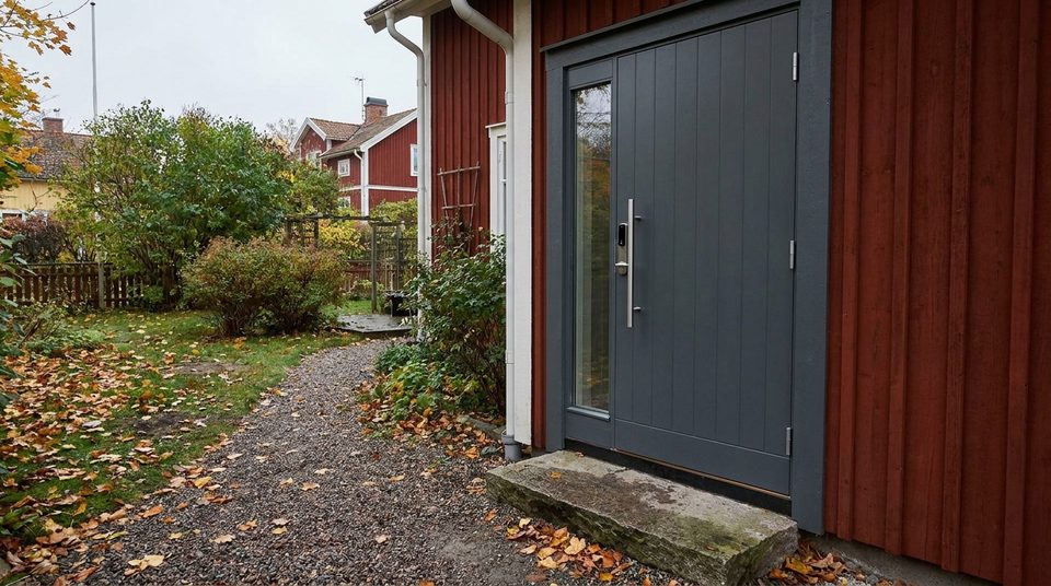 Fasadmålning-projekt i Huddinge