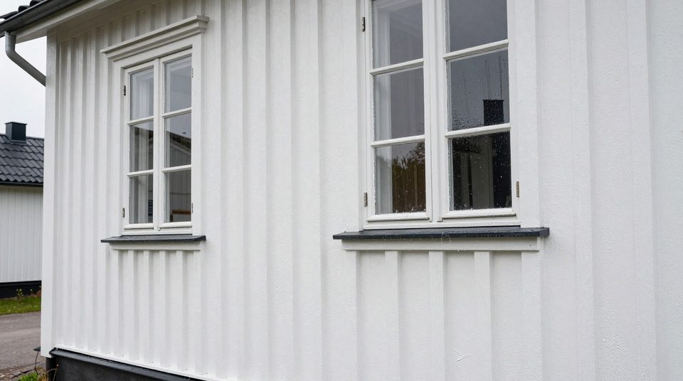 Fasadmålning-projekt i Huddinge
